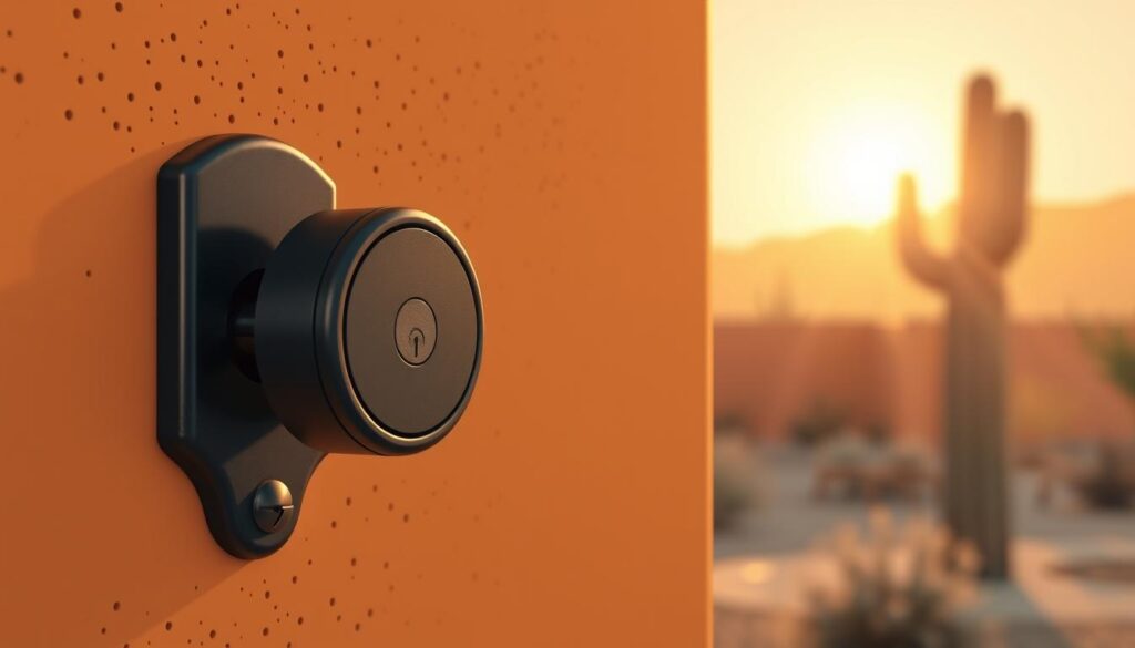 heat-resistant smart locks Arizona